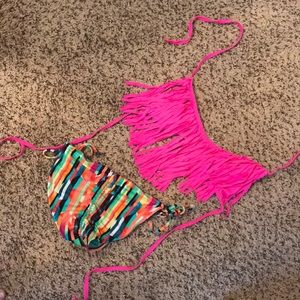 Cheeky bathing suit bottoms